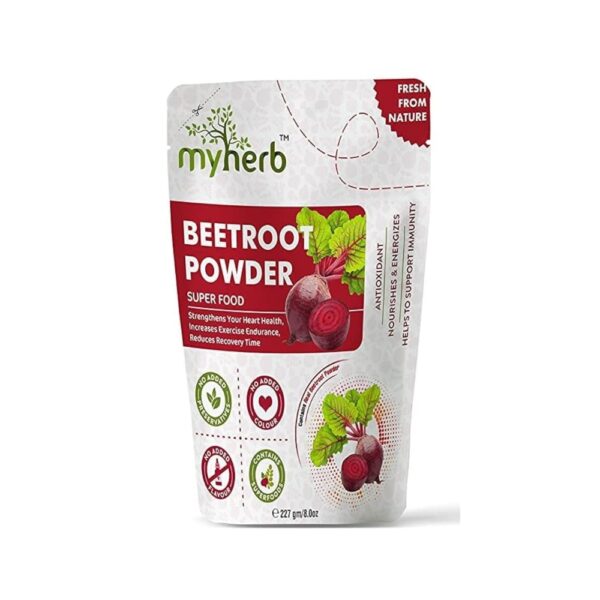 MYHERB  Organic Beet Root Powder | 227 g