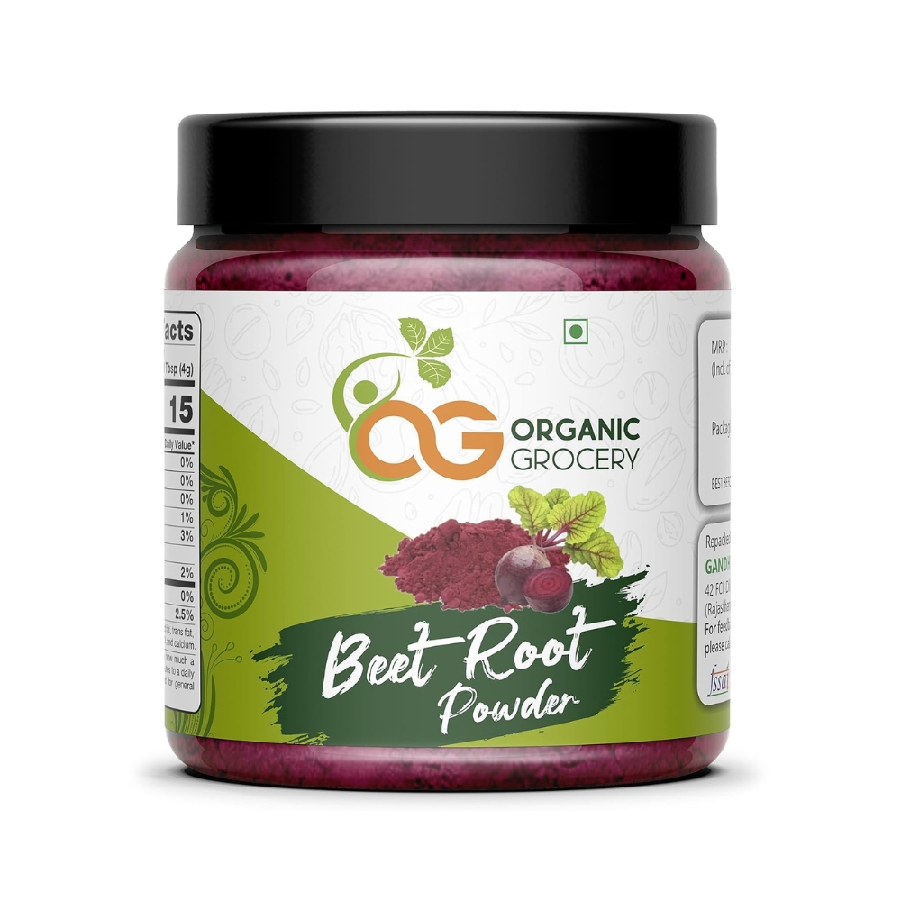 Organic Grocery Organic Beet Root Powder | 300 GM