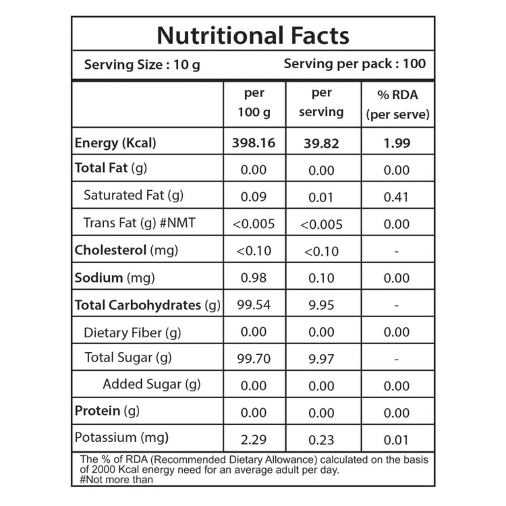 Organic Tattva Sugar 500 g