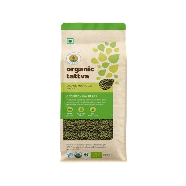 Organic Tattva Moong Dal | 500 g