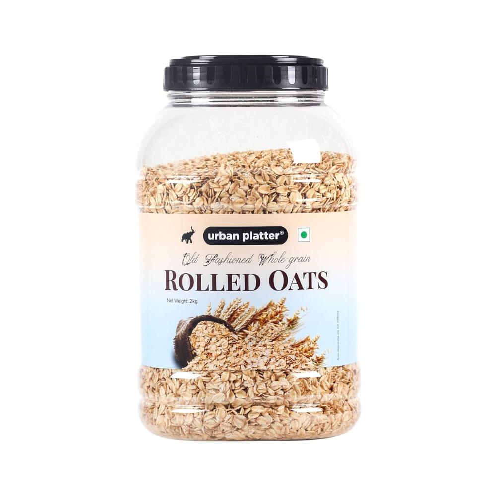 Urban Platter  Organic Rolled Oats | 2 kg