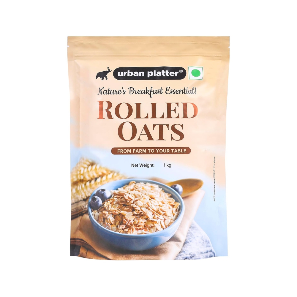 Urban Platter Rolled Oats | 1 KG