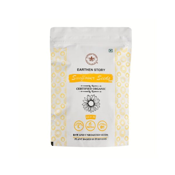 Earthen Story Organic Sunflower Seeds  | 500 g