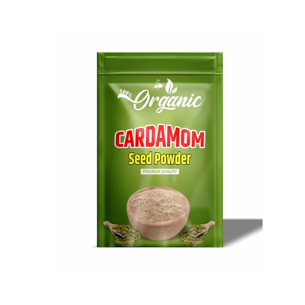 Groly Organic Cardamom Seed Powder | 50 g