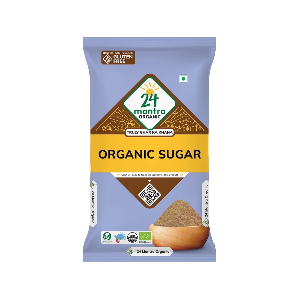 24 Mantra Organic Brown Sugar | 1 KG