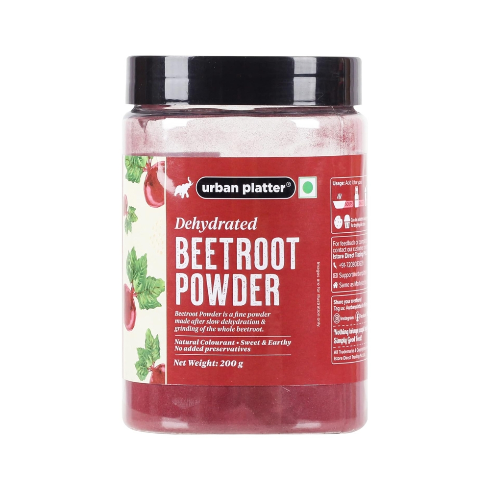 Urban Platter Dehydrated Beetroot Powder | 200 GM