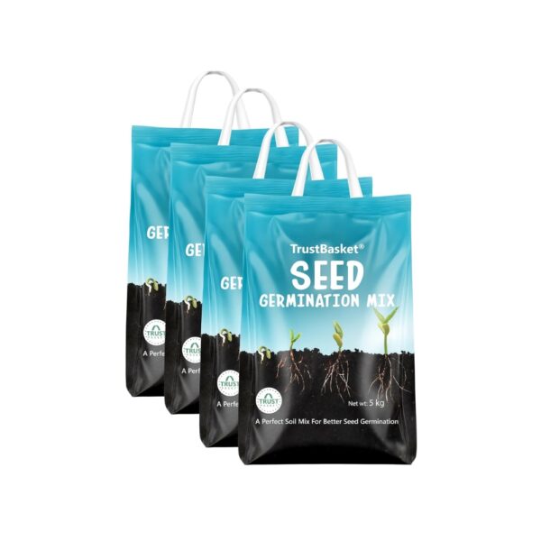 TrustBasket Seed Germination Mix - 5 kg (Pack of 4)