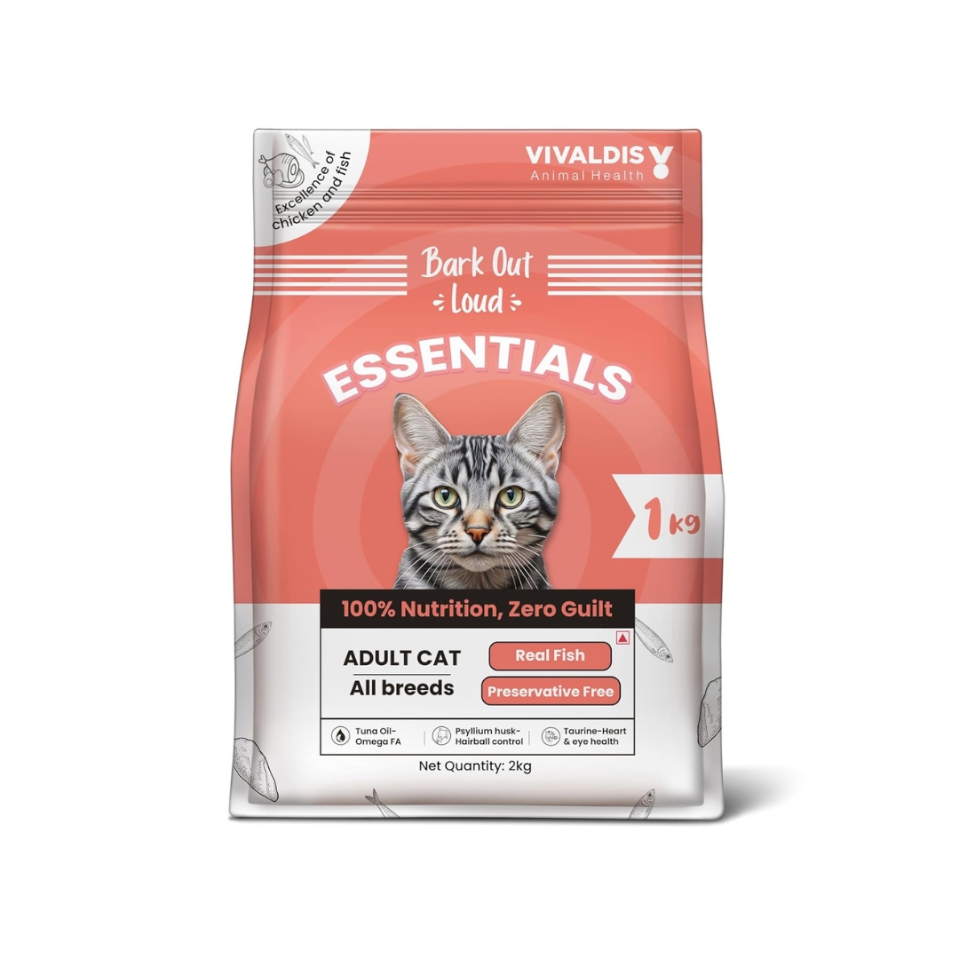 Bark Out Loud Organic Cat Dry Food | 1 KG