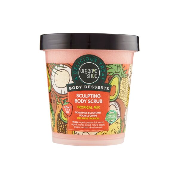 Organic Shop Desserts Tropical Mix Sculpting Body Scrub | 450 ml