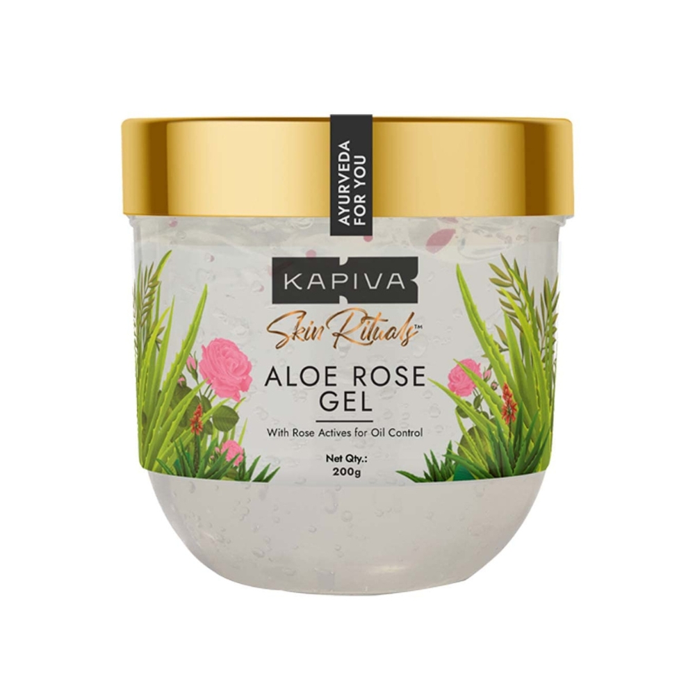 Kapiva Skin Rituals Aloe Rose Gel | 200 g