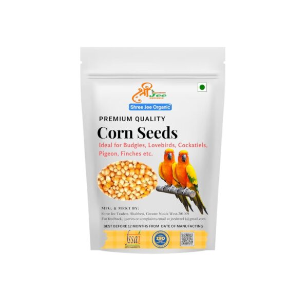 Shree Jee Organic Bird Food Dry Corn | 900 g