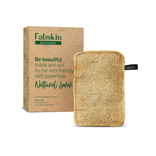 Fabskin Natural Organic Body Sponge Scrubber | 100 g