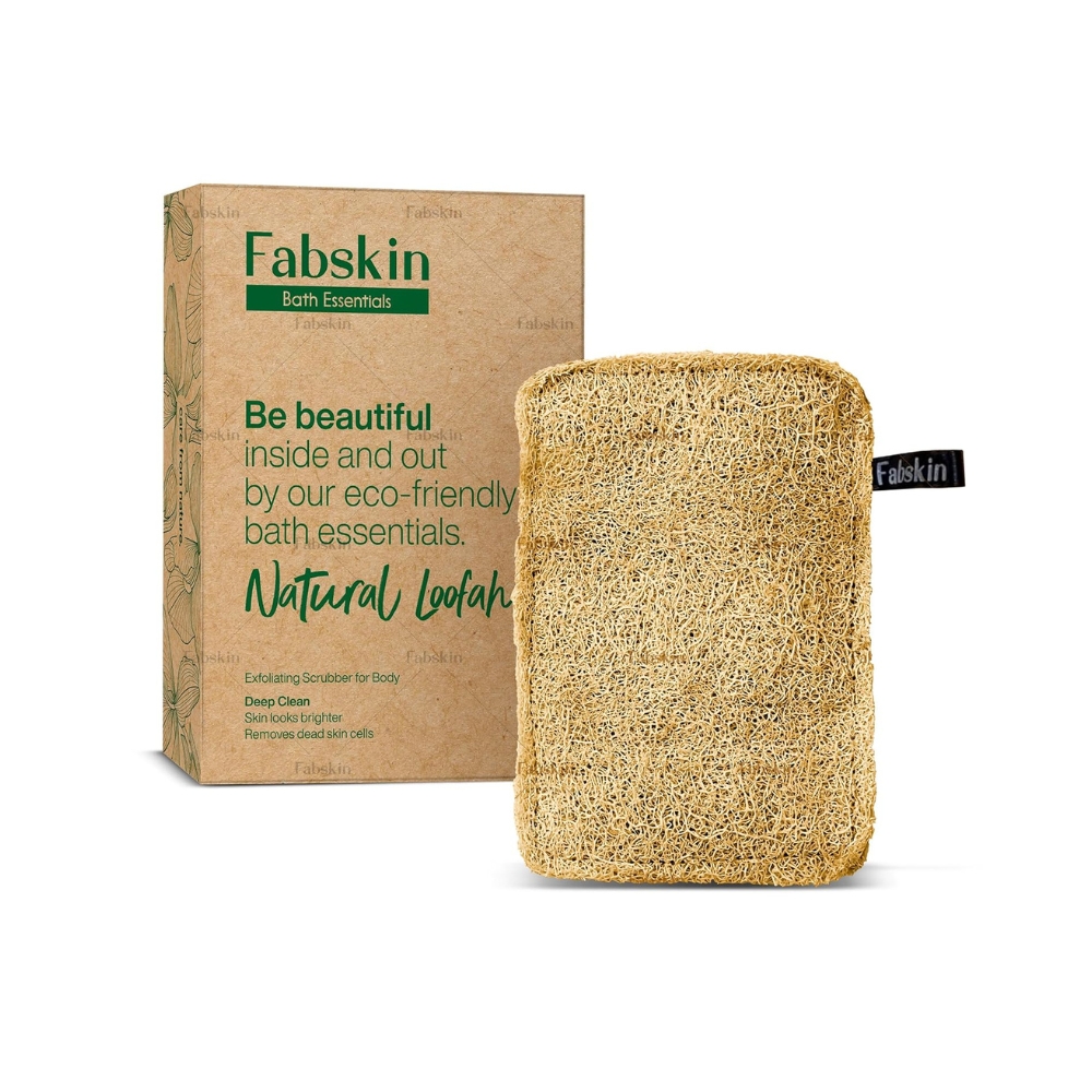 Fabskin Natural Organic Body Sponge Scrubber | 100 g