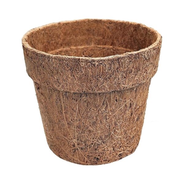 Coco Coir Nursery Pots – Biodegradable Peat Pots for Seed Starter and Seedling Kit - Mini Planter Cups for Indoor, Outdoor – Ideal for Organic Planting - 4 Inch Pack of 12 | 500 g