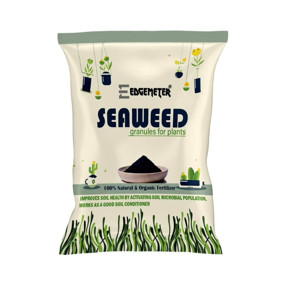 Edgemeter Seaweed Fertilizer for Plant Seaweed Granules for Plants Seaweed Extract Granules – Organic Fertilizer & Growth Promoter for Plants |1 kg