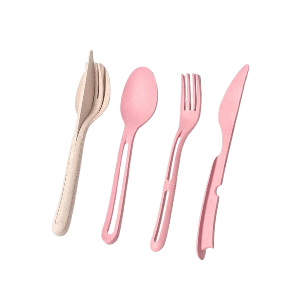 Eha Earth Friendly Cutlery Set for Dining Table | Travel Cutlery Set of 2 | 50 g