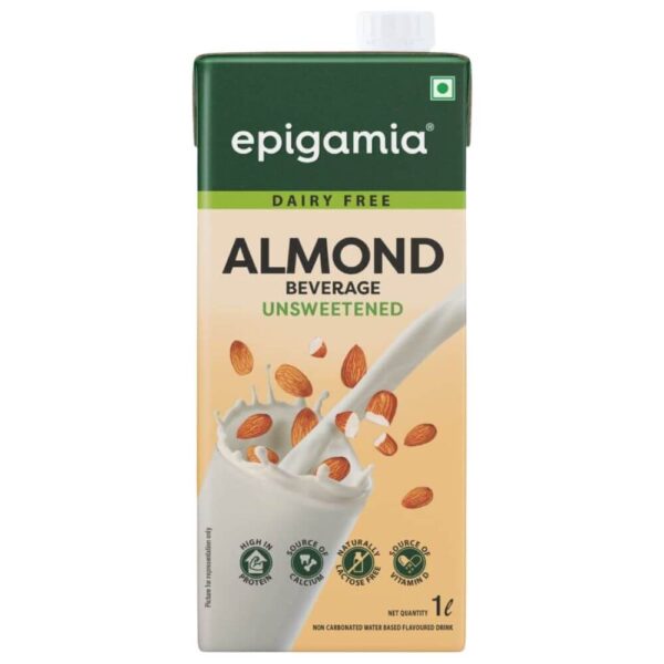 Epigamia Almond Drink- Unsweetened_1 l