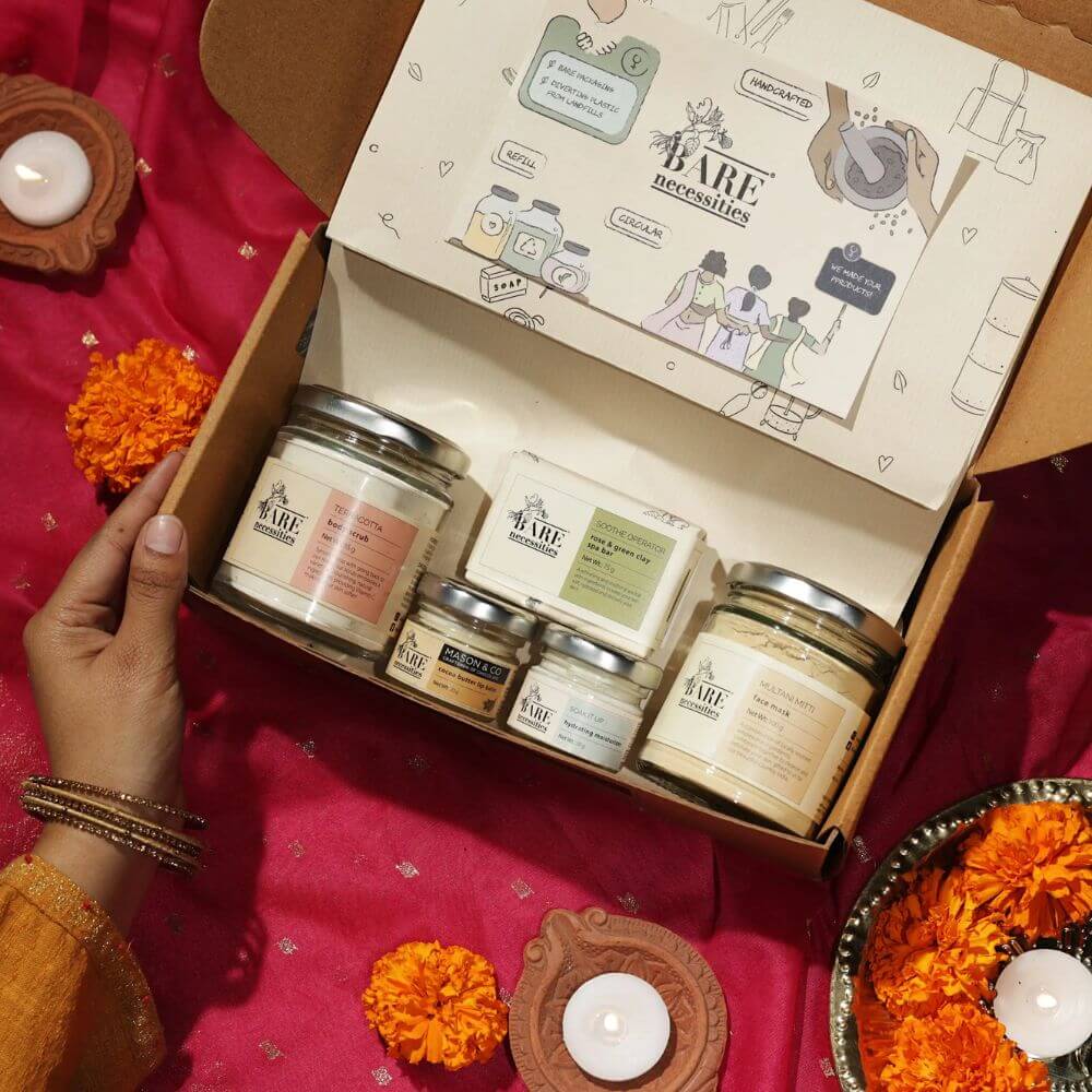 Glow Naturally Skincare Gift Bundle [Zero Waste | Vegan | Natural]