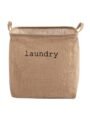 Hokipo Laundry Basket 54-Litre Natural Moisture-Resistant Jute Laundry Hamper with Handle | 410 g