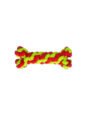 Japin Organic Cotton Bone Shaped Dog Chew Toy - Perfect for Puppies Multicolour