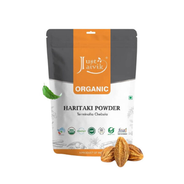 Just Jaivik 100% Organic Haritaki Powder