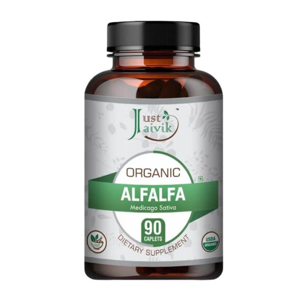 Just Jaivik Organic Alfalfa | 90 Tablets