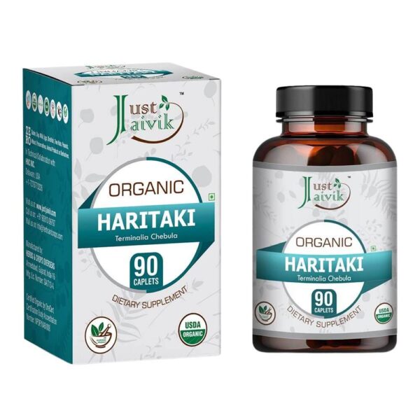 Just Jaivik Organic Haritaki Tablets