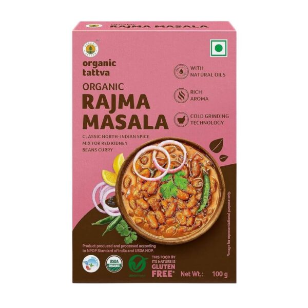 Organic Tattva Organic Rajma Masala_ 100 g