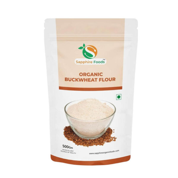 Sapphire Foods Organic Buckwheat Flour | 500 g