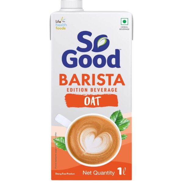 So Good Plant Based Oat Barista Edition Beverage_1 l