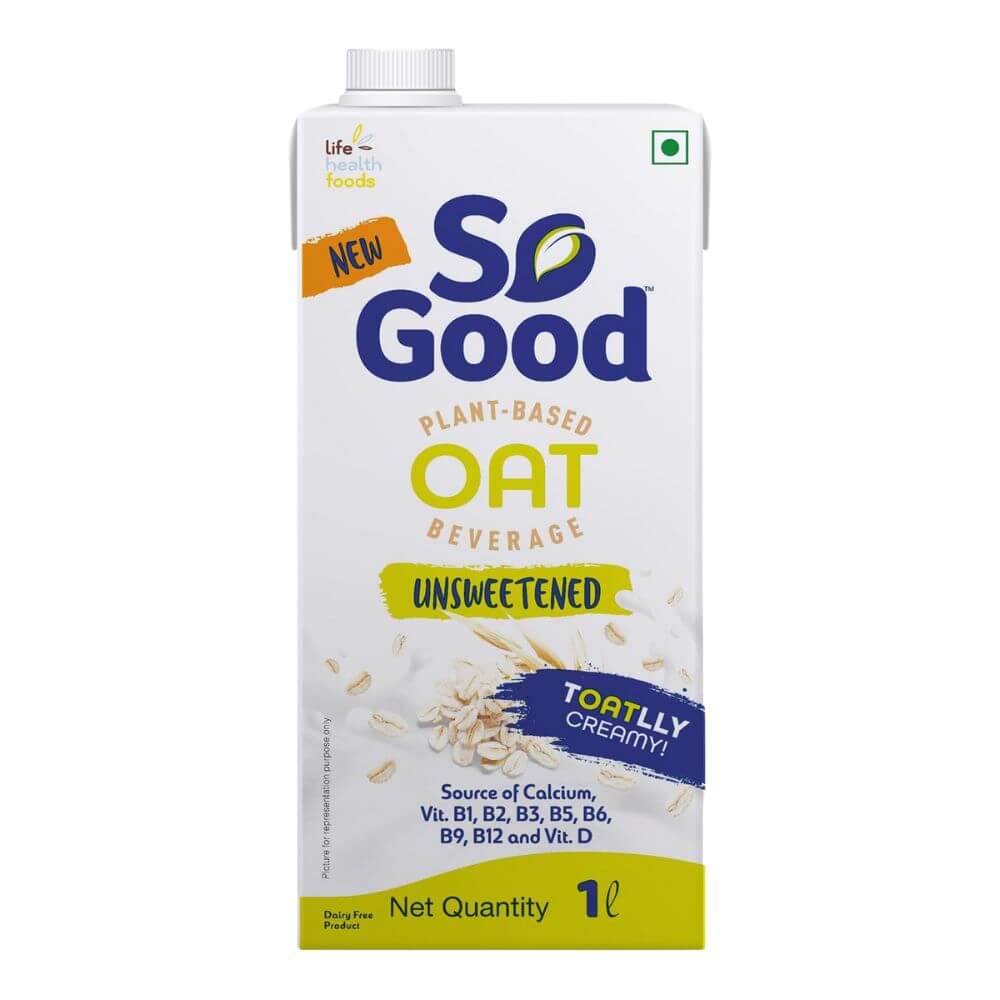 So Good Plant Based Oat Beverage Unsweetened | 1 l