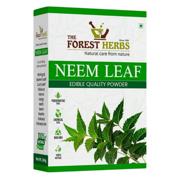 The Forest Herbs Neem Leaves Powder_ 200 g