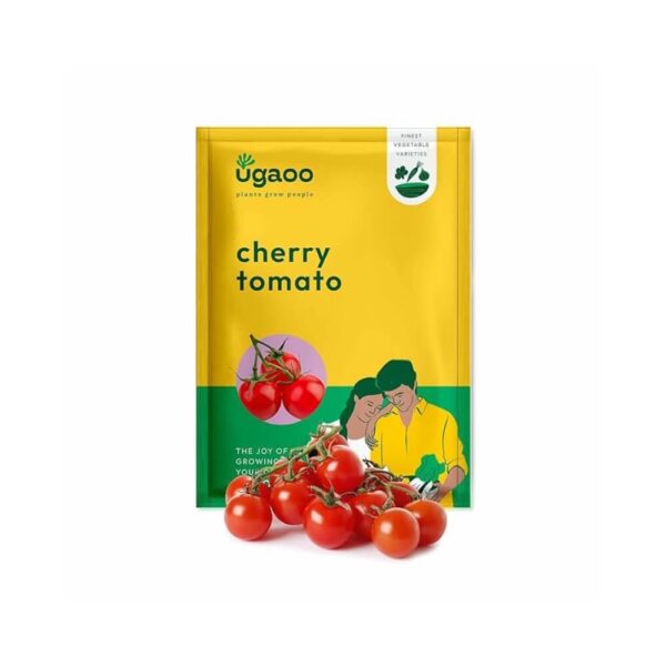 Ugaoo Cherry Tomato Vegetable Seeds (Red, Pack of 200mg, 50 Seeds) |10 g