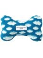 Unreasonable Pets Overcast Day Bone Dog Toy | Made of Organic Reinforced Cotton | Screen Print | Perfect for Small, Medium, Large Dogs | 200 g