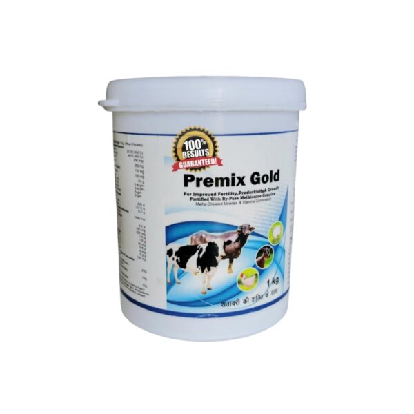 Generic Premix Gold chelated mineral mixture Cows Food | 1 kg