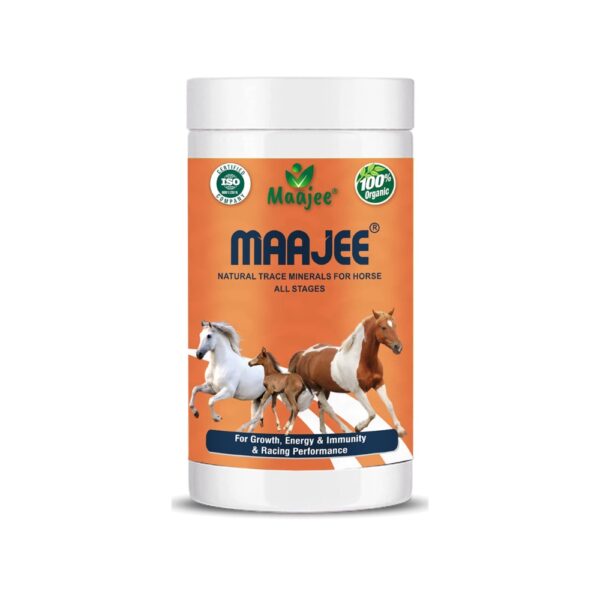 Maajee Nutritious Suppliment Powder Trace Minerals for Horse of All Stages Racing Performance | 908 g