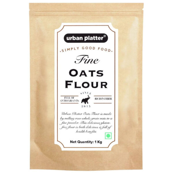 Urban Platter Fine Oats Flour | 1 kg