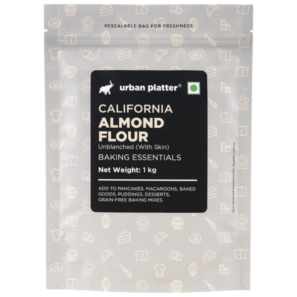 Urban Platter Natural California Almond Flour | 1 kg