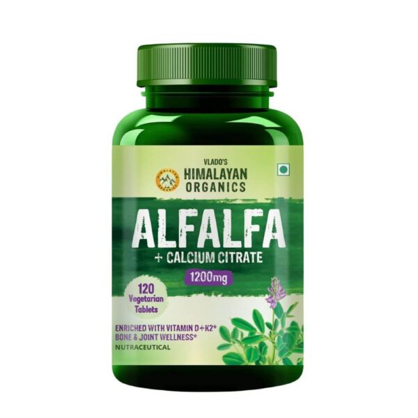 Vlado’s Himalayan Organics Alfalfa_120 Tablets