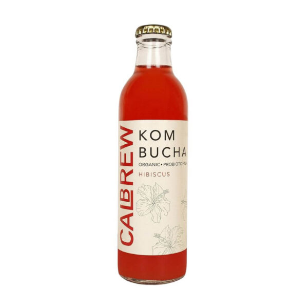 Calbrew Organic Kombucha Hisbiscus