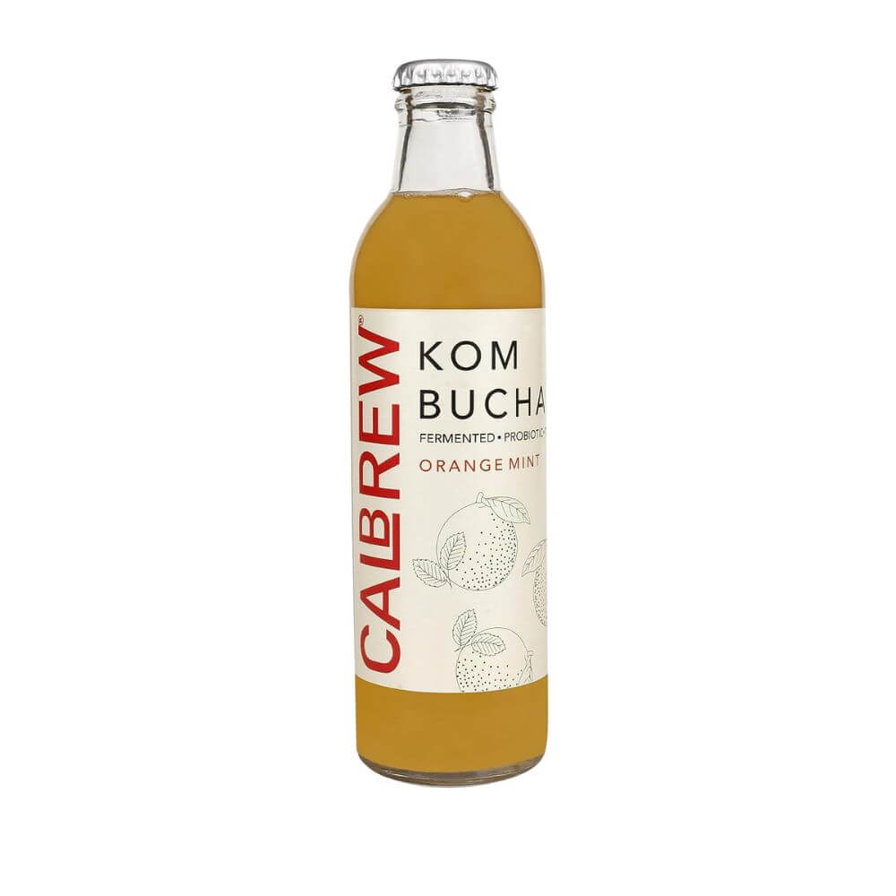 Calbrew Organic Kombucha Orange Mint | 250 ml