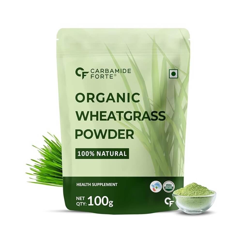 Carbamide Forte 100% Natural Organic wheatgrass powder | 100 g