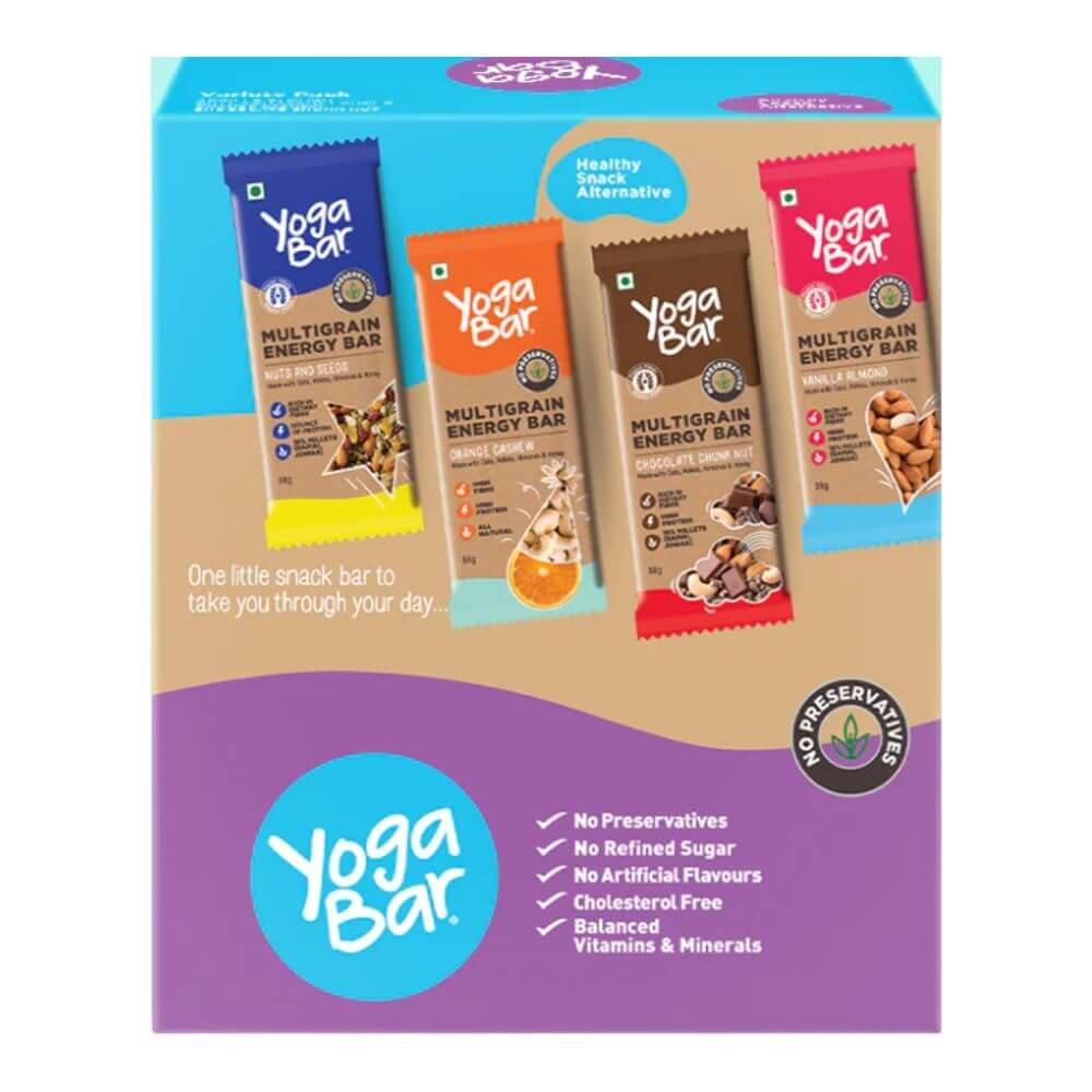 Energy Protein Bars Variety Pack Pack of 10 | 350g