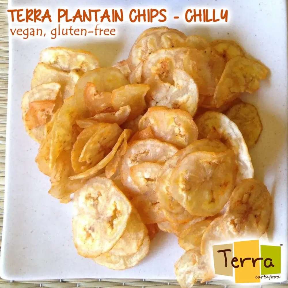 Organic Chilli Plantain Crispy Banana Chips | 75gm