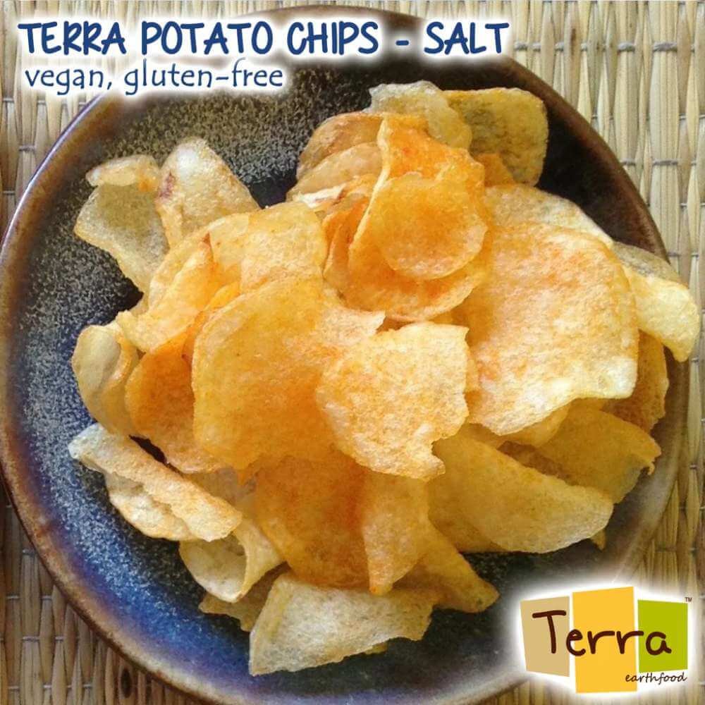 Organic Salted Potato Crispy Chips Snack | 60gm
