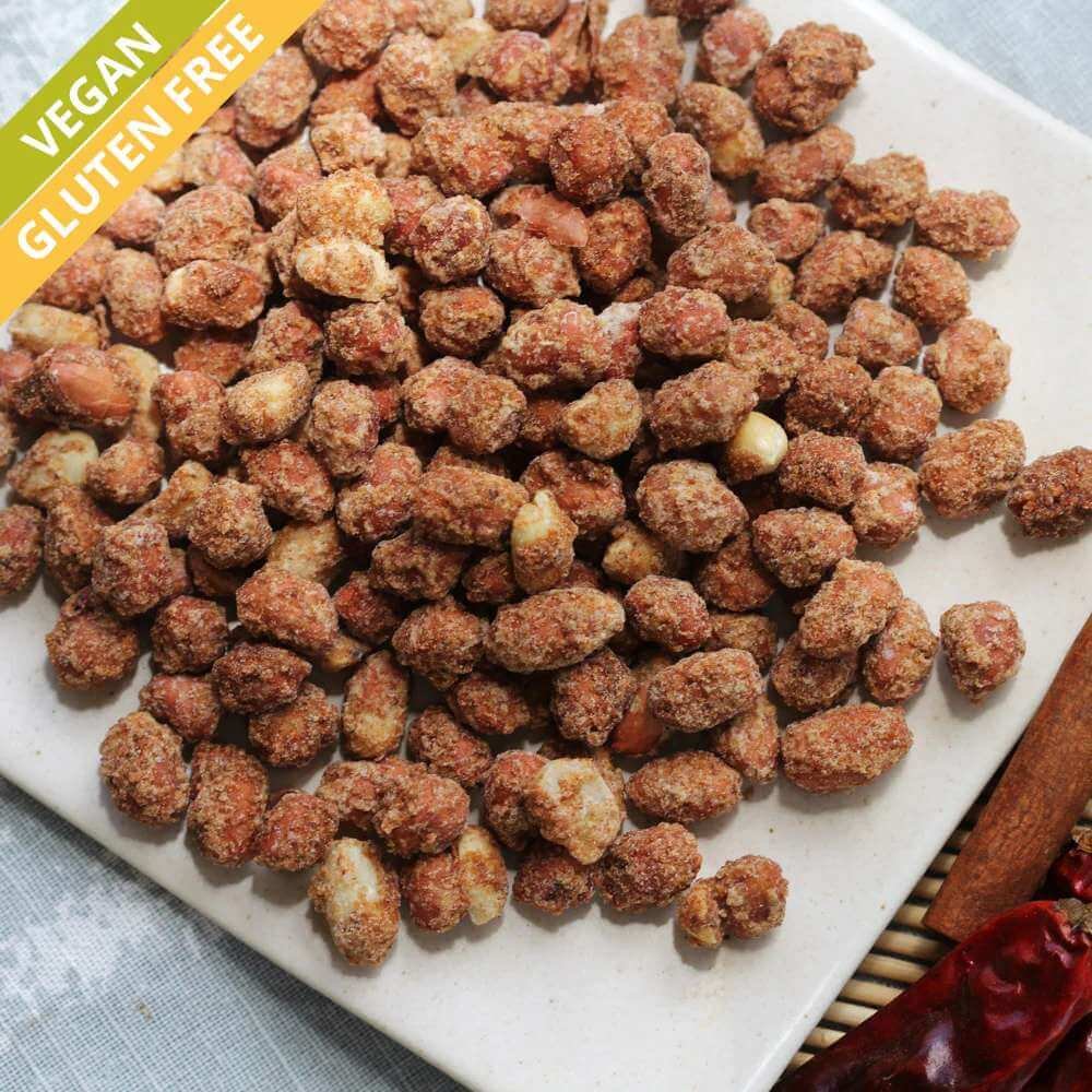 Organic Sweet N Spice Peanut Crunch Snack | 125gm