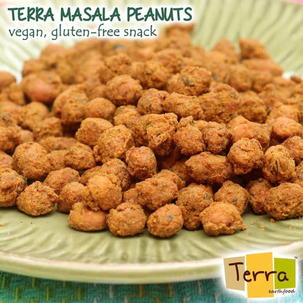 Organic Masala Peanuts Crunchy Spicy Snack | 125gm