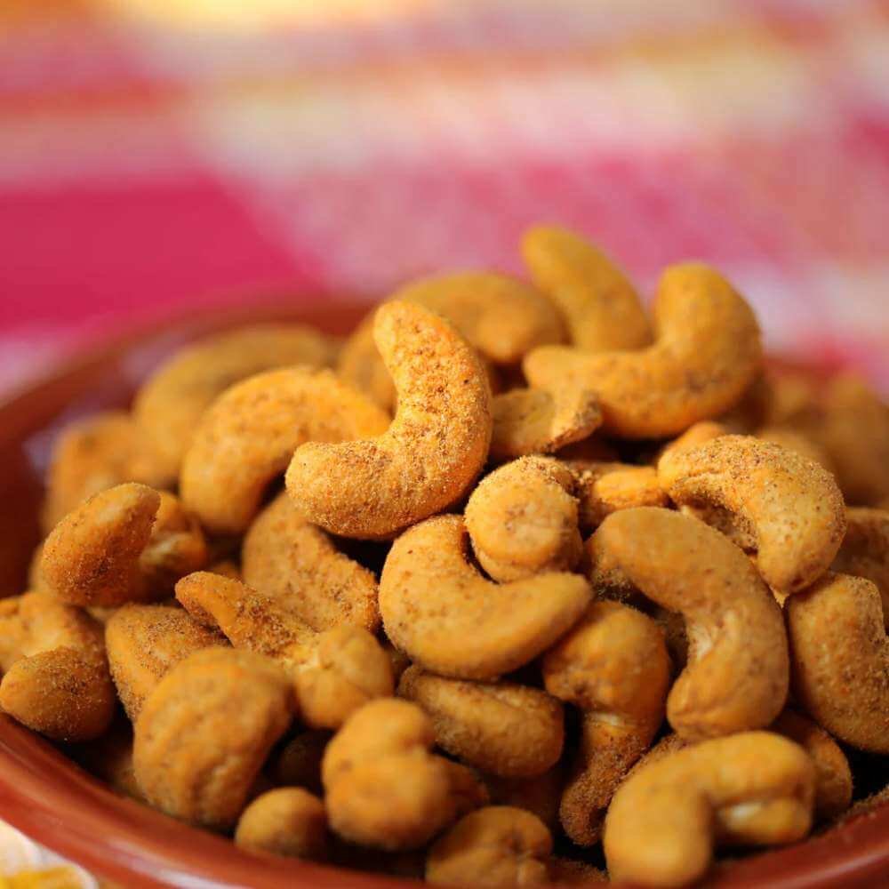 Organic Baked Chilly Turmeric Cashews | 100gm