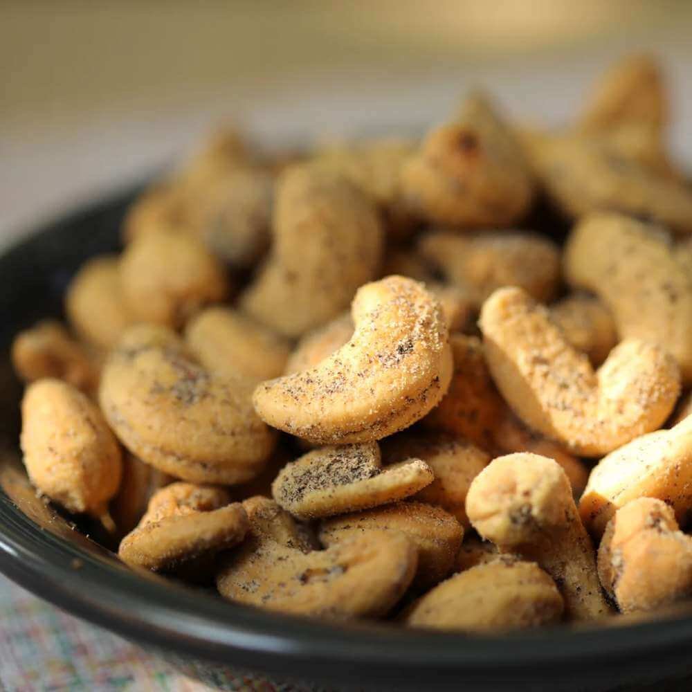 Organic Baked Salt N Pepper Cashews | 100gm