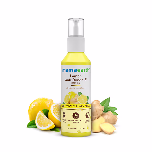 Herbal Lemon Hair Oil Itch Free Scalp | 100ml